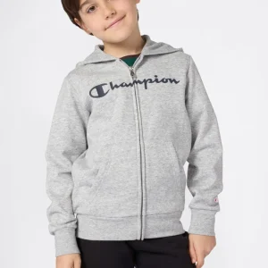Boys' Fleece Full Zip Hoodie Script Logo