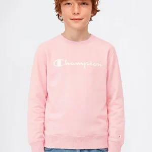 Boys’ Lightweight Crewneck Sweatshirt with Maxi Printed Logo