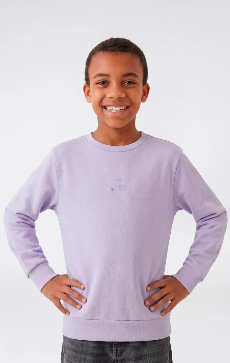 Boys’ Washed Effect Crewneck Sweatshirt Icons - immagine 2