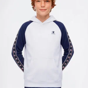 Boys’ Hooded Sweatshirt with C-Logo Tape