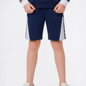 Boys’ Bermuda Shorts with Tape Logo