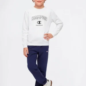Boys’ Crewneck Sweatshirt and Pants Tracksuit with Graphic