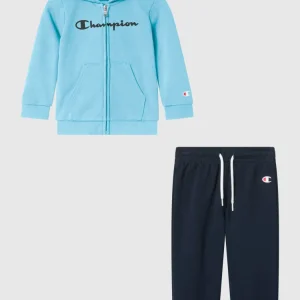 Baby Hooded Full Zip Tracksuit Set