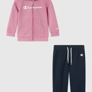 Baby Hooded Full Zip Tracksuit Set