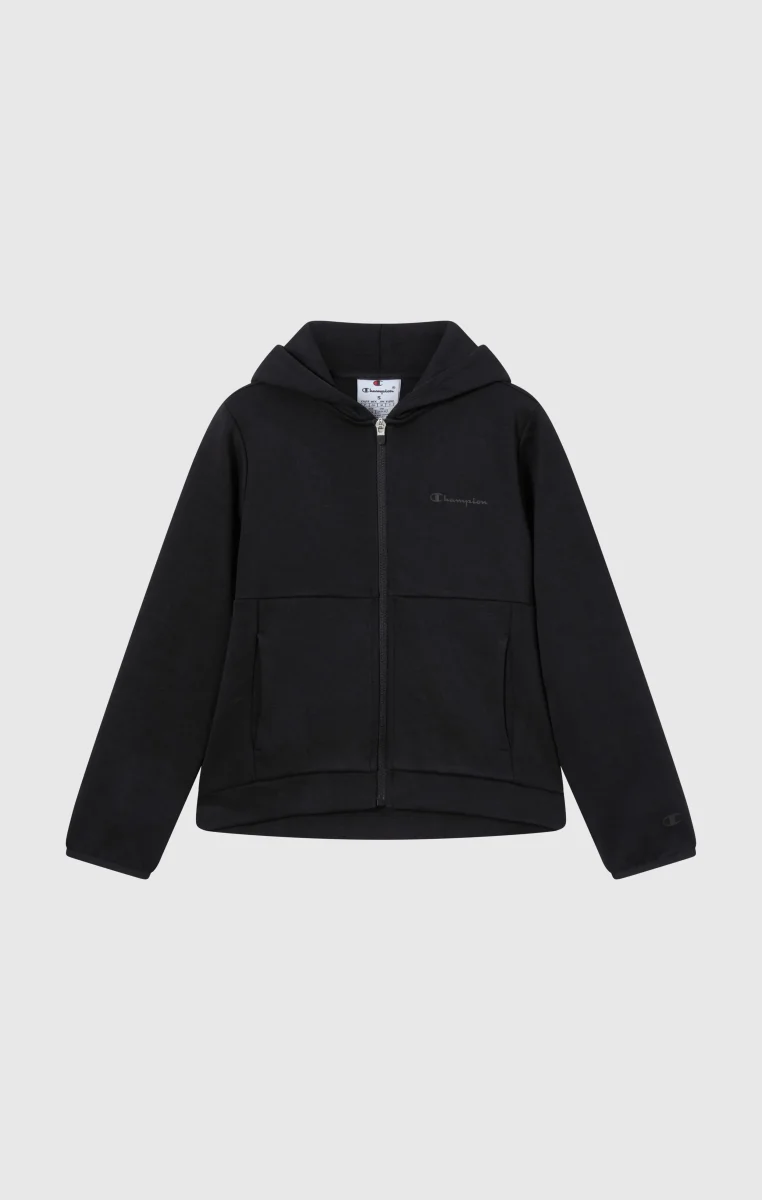 Girls' X Pro Interlock Full Zip Hoodie Sweatshirt C-Tech - immagine 5