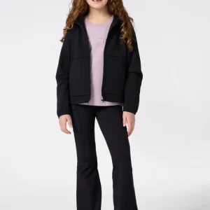 Girls' X Pro Interlock Full Zip Hoodie Sweatshirt C-Tech