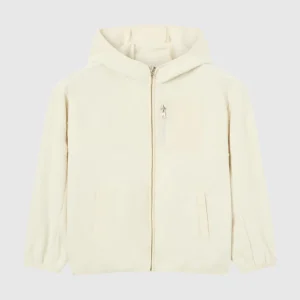 Girls' Full Zip Fleece Polar Hoodie Icons