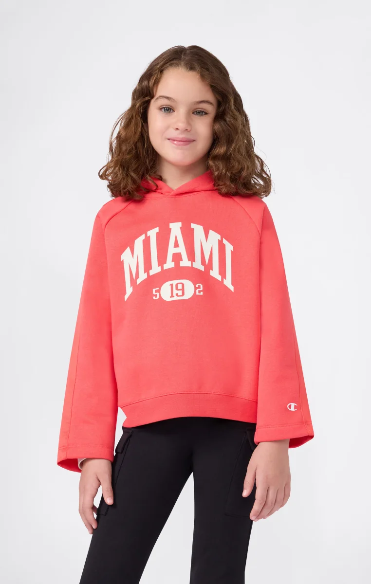 Girls' Fleece Hooded Sweatshirt