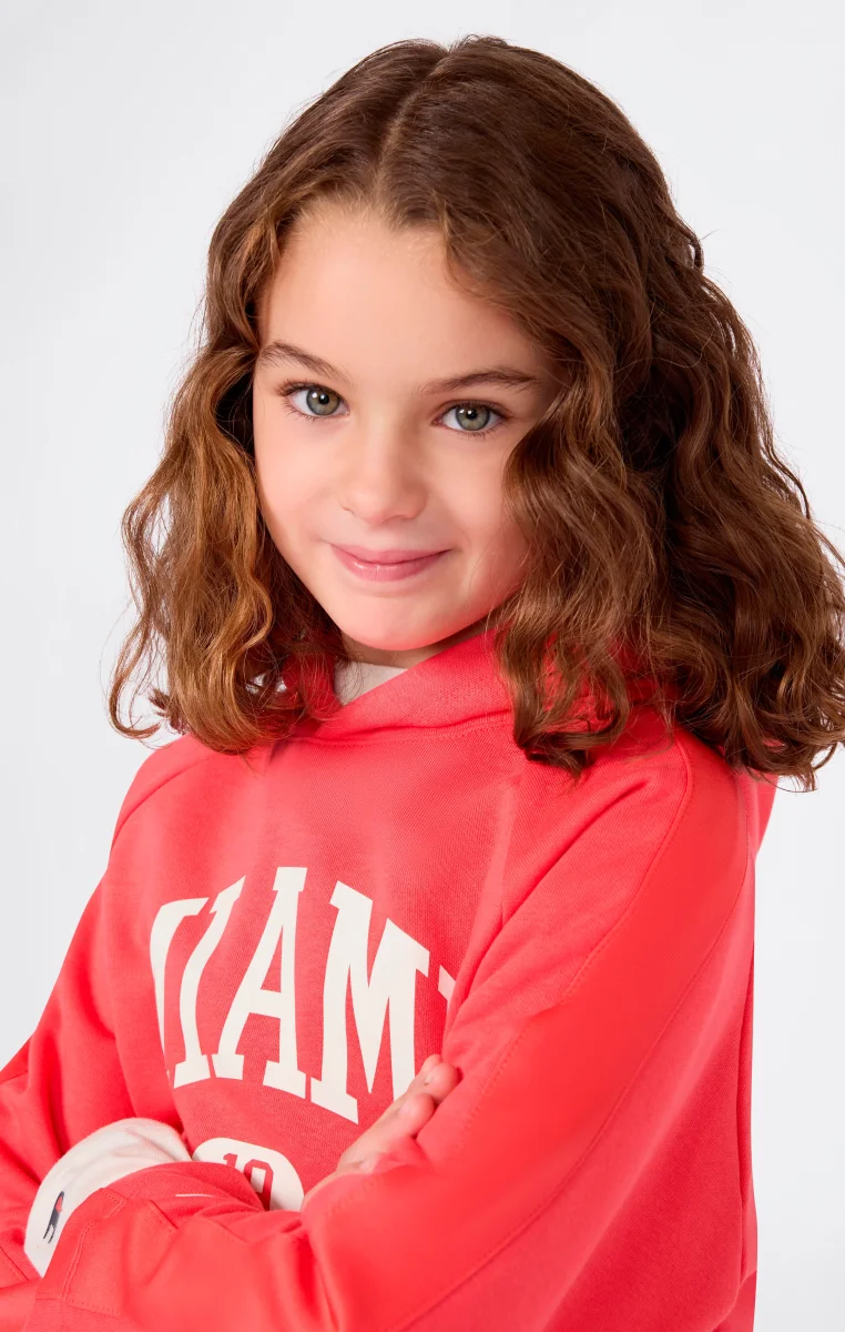 Girls' Fleece Hooded Sweatshirt - immagine 3