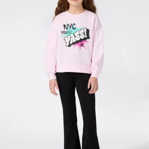 Girls' Fleece Sweatsuit with Graphic