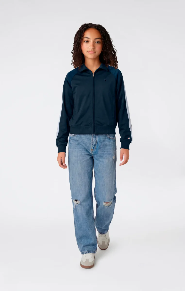 Girls’ Track Jacket with Full Zip Icons - immagine 3