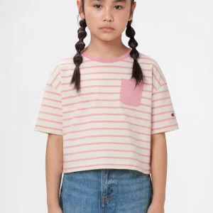 Girls’ Oversized Striped T-Shirt Icons