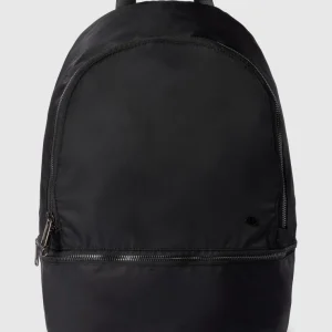 Satin Backpack with Bottom Compartment