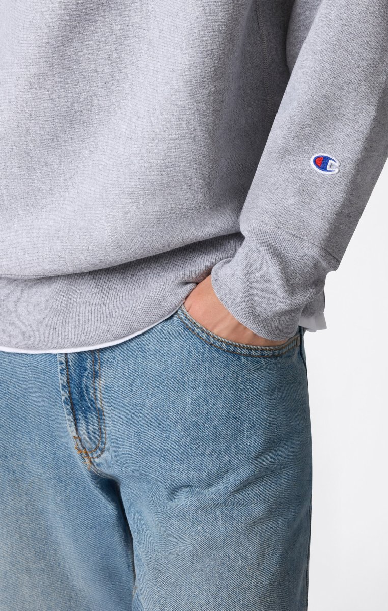 Men's Fleece Reverse Weave Sweatshirt Made in USA - immagine 3