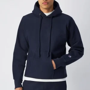 Reverse Weave Hooded Sweatshirt Made In USA