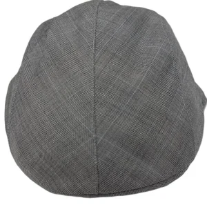 Cappello da uomo Grigio modello becco d’oca in fresco lana Carillo Drapers made in italy tinta unita