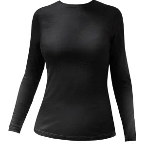 Top Performance Underwear 3516 | Maglia termica a manica lunga da donna in cashmere, seta e lana vergine merino fine