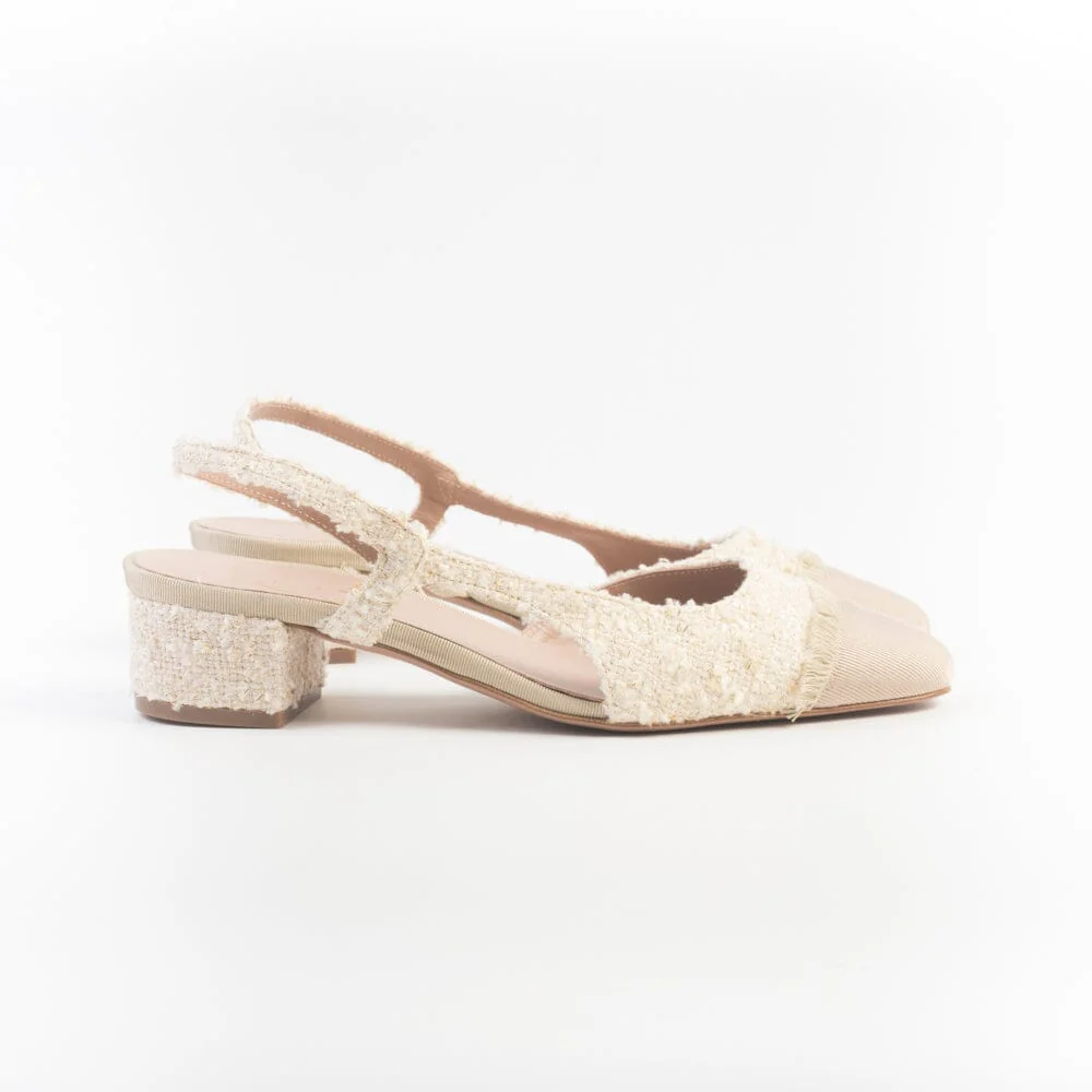 ROBERTO FESTA - Sling Back - Acanto - Avorio - immagine 4