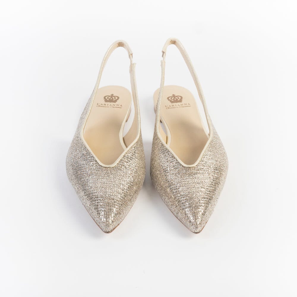 L' ARIANNA - Sling Back - CH2550 - Moon Platino - immagine 3