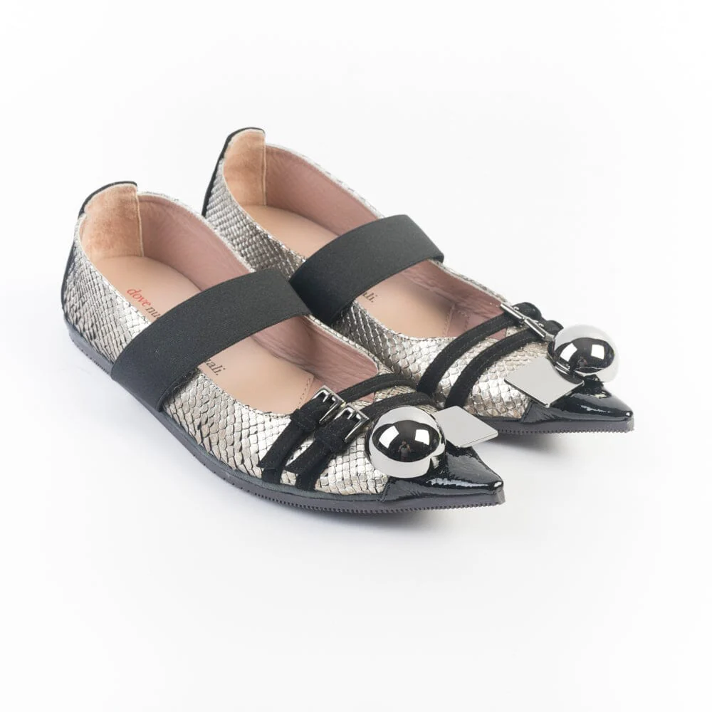 DOVE NUOTANO GLI SQUALI - Ballerina 5580 - Ayers Argento - immagine 2