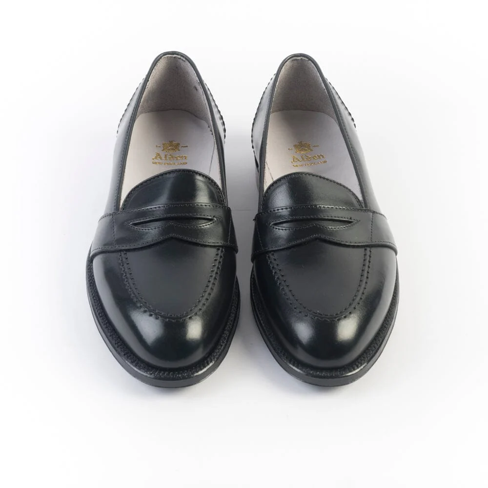 ALDEN - 6845 - Mocassino Full Strap - Cordovan Nero - immagine 5