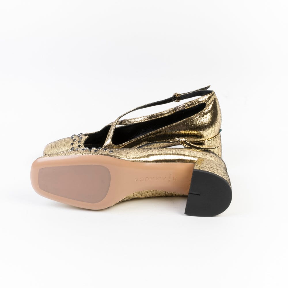 A.BOCCA - Décolleté - 2835 - Lizard Gold - immagine 6