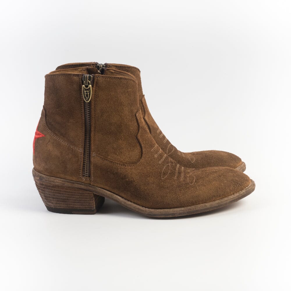 FAUZIAN JEUNESSE - Texano 3205 - Sughero - Cuoio Stella Rossa - immagine 4