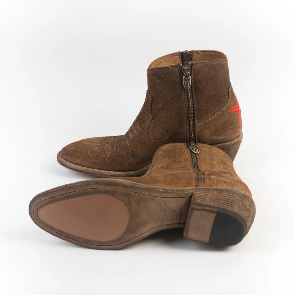 FAUZIAN JEUNESSE - Texano 3205 - Sughero - Cuoio Stella Rossa - immagine 6