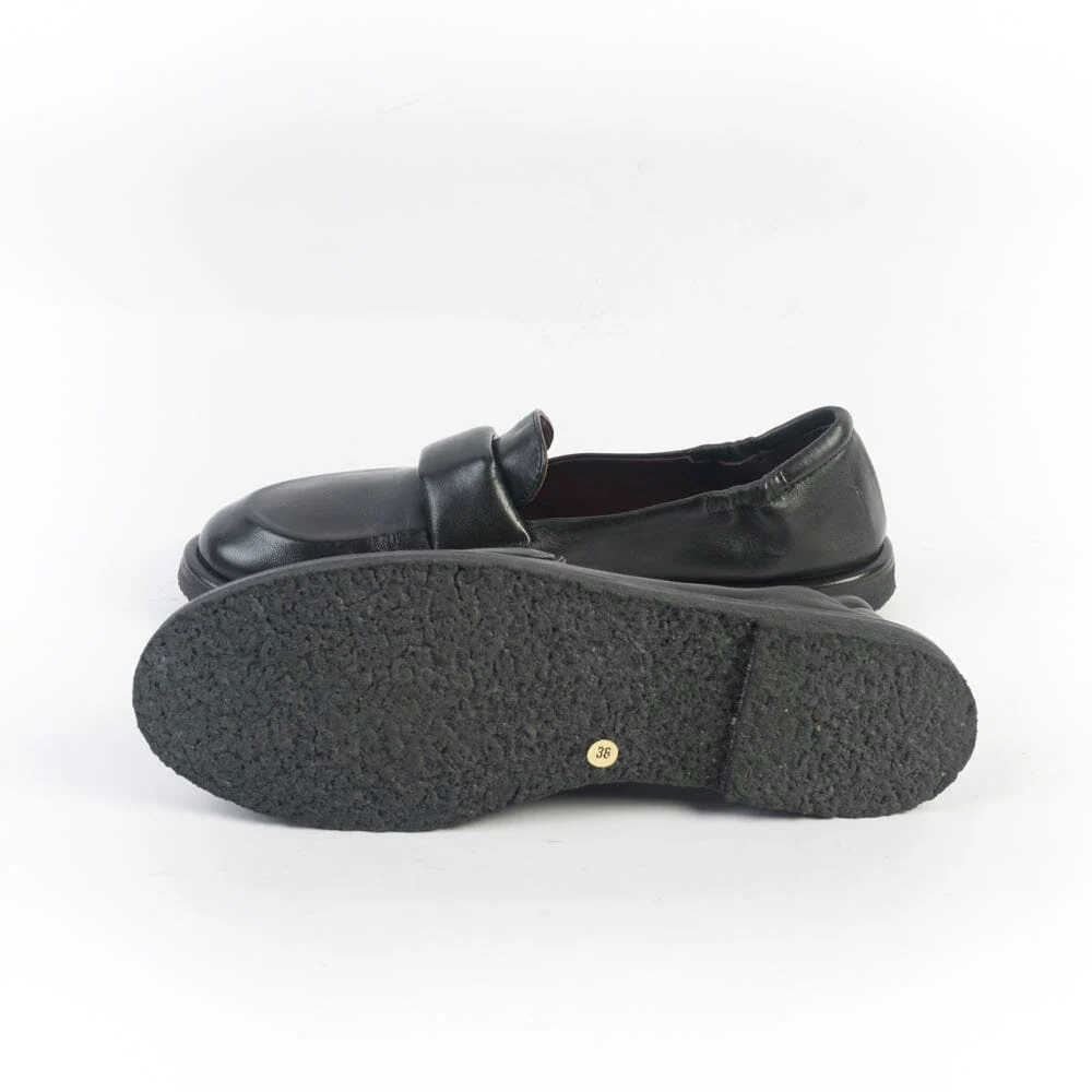 POMME D'OR - Mocassino - 1172PA - Pelle Nero - immagine 6