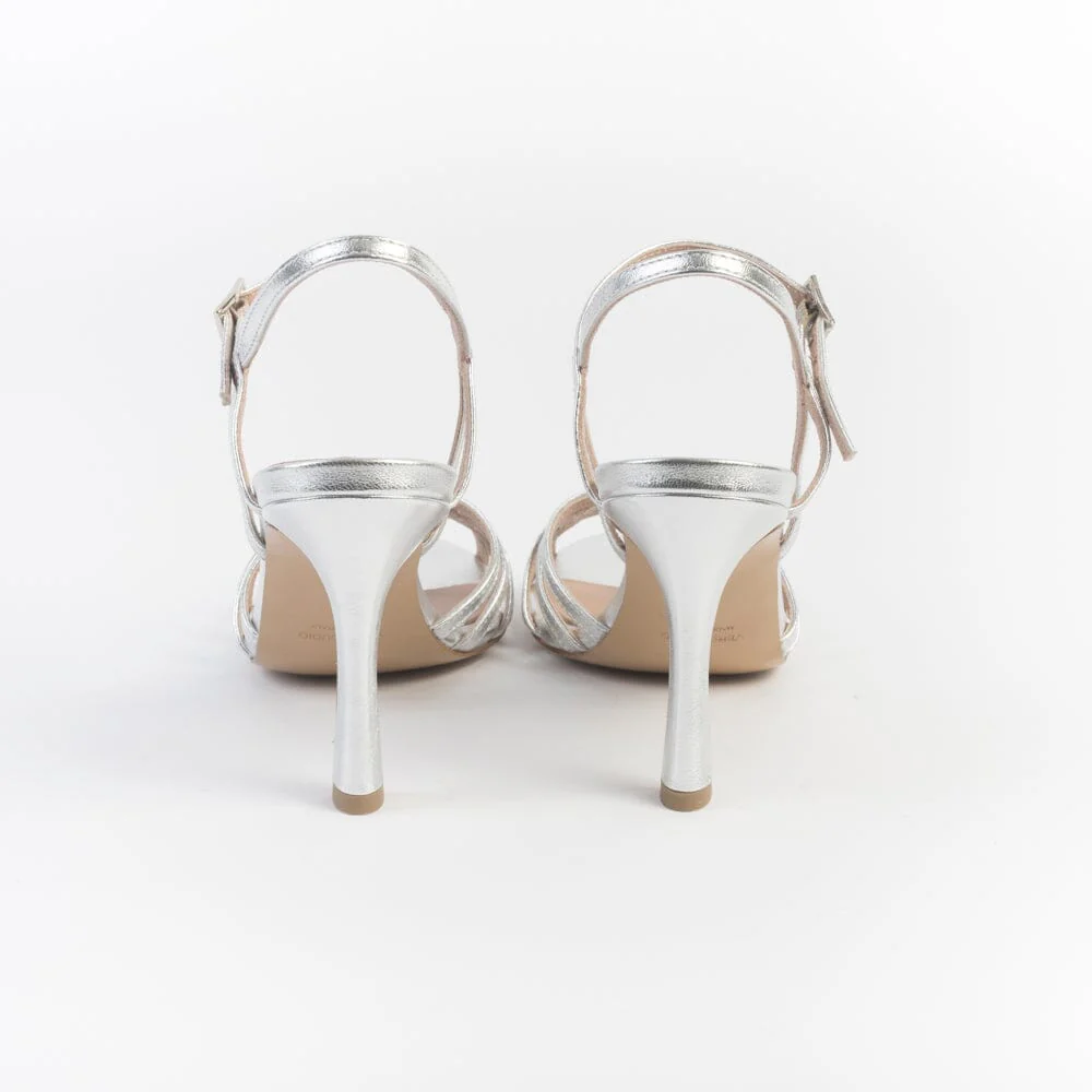 CappellettoShop - Sandali con Tacco - Serena9 - Argento - immagine 5