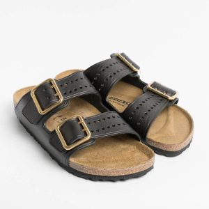 BIRKENSTOCK - Sandali bassi 1022515 - Arizona Bold Gap - Black