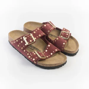 BIRKENSTOCK - Sandali bassi 1030463- Arizona BS - Rivetti Bordeaux