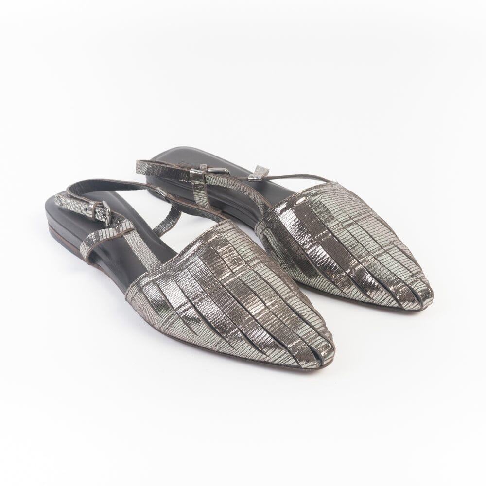 PANTANETTI - Sling Back 19795 - Wips Caffè laminato