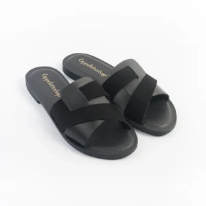CappellettoShop - Sandali Bassi - 501 - Vitello Nero