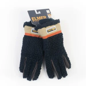 ELMER BY SWANY - Guanti Teddy - Navy Blu