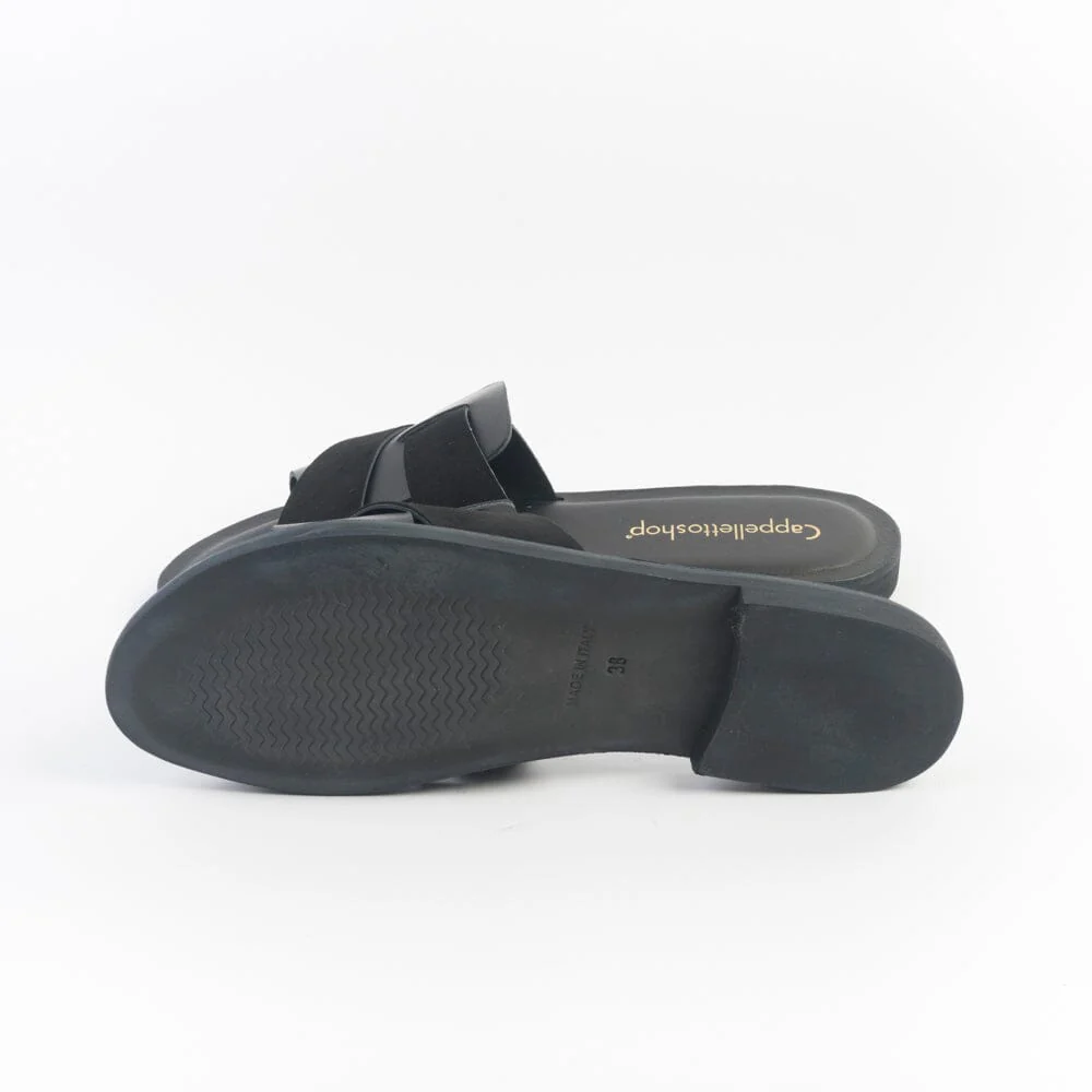 CappellettoShop - Sandali Bassi - 501 - Vitello Nero - immagine 6