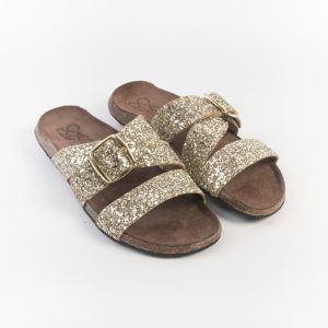 BOSABO -  Sandali bassi - 486 - Glitter Gold