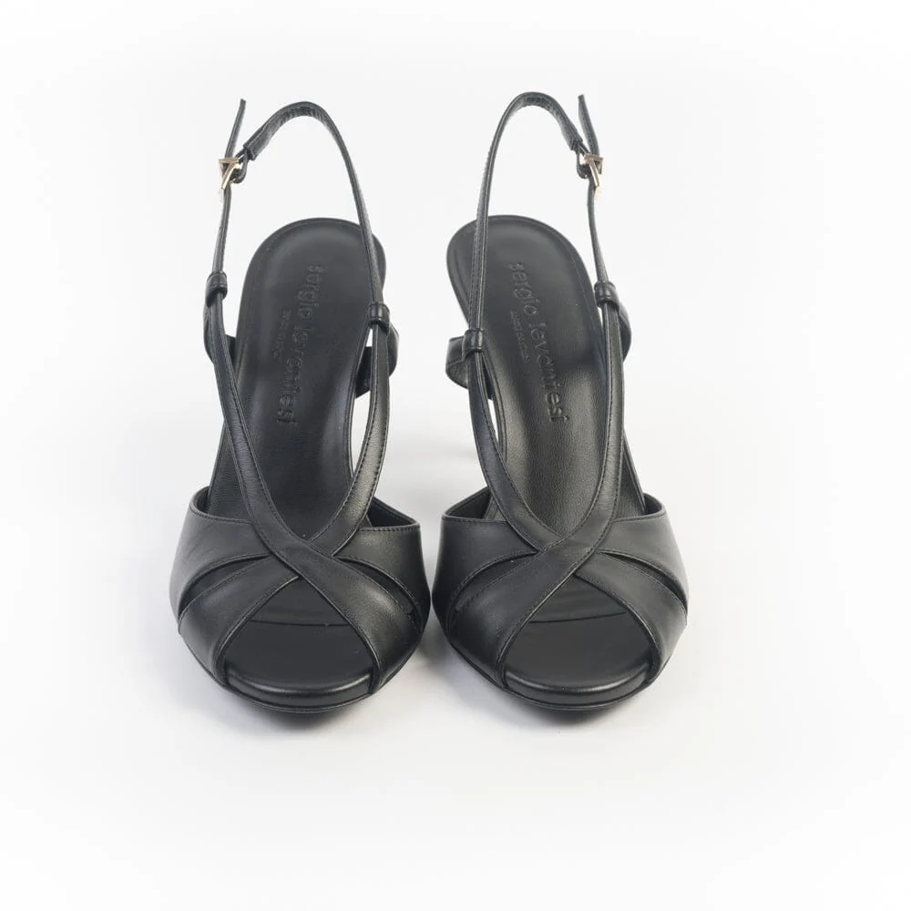 SERGIO LEVANTESI - Sandali con Tacco - HEIDE6 - Nero - immagine 4