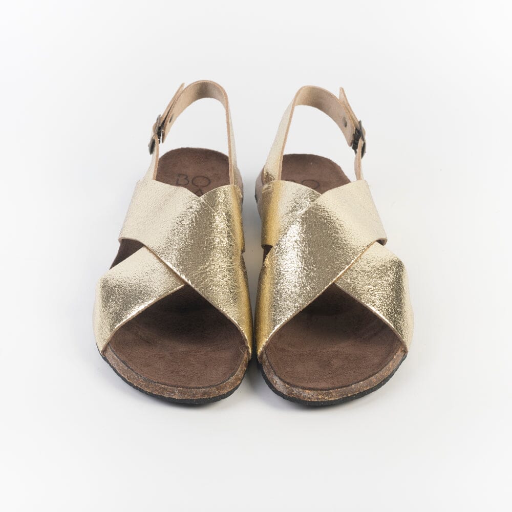 BOSABO - Sandali bassi - 396 - Old Metal Gold - immagine 3