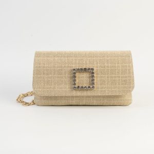 ROBERTO FESTA - Pochette con tracolla - Capri Lux - Moon Oro