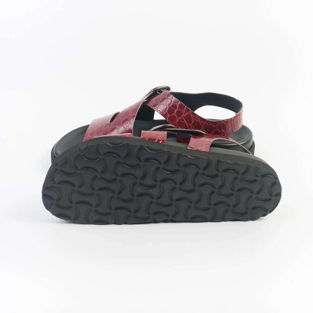 CappellettoShop - Sandali Bassi - 214 - Cocco Rosso - immagine 6