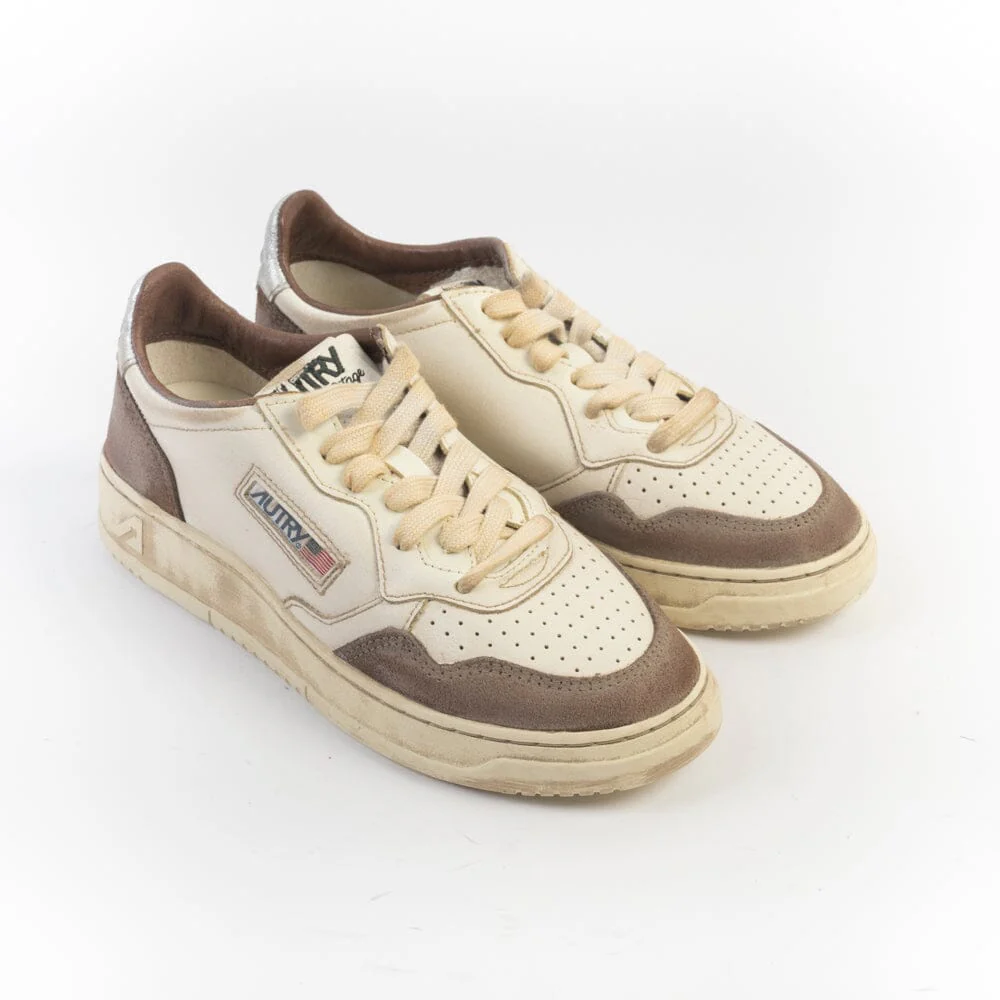 AUTRY - AVLW LS09 - Sneakers - Vintage Edition - Malva Argento - immagine 2