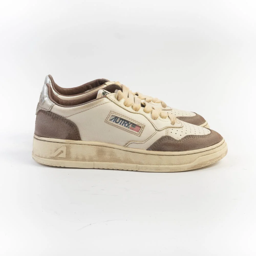 AUTRY - AVLW LS09 - Sneakers - Vintage Edition - Malva Argento - immagine 4