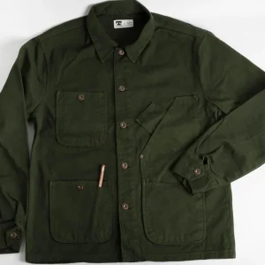 TELLASON - Coverall Jacket - Dark Green