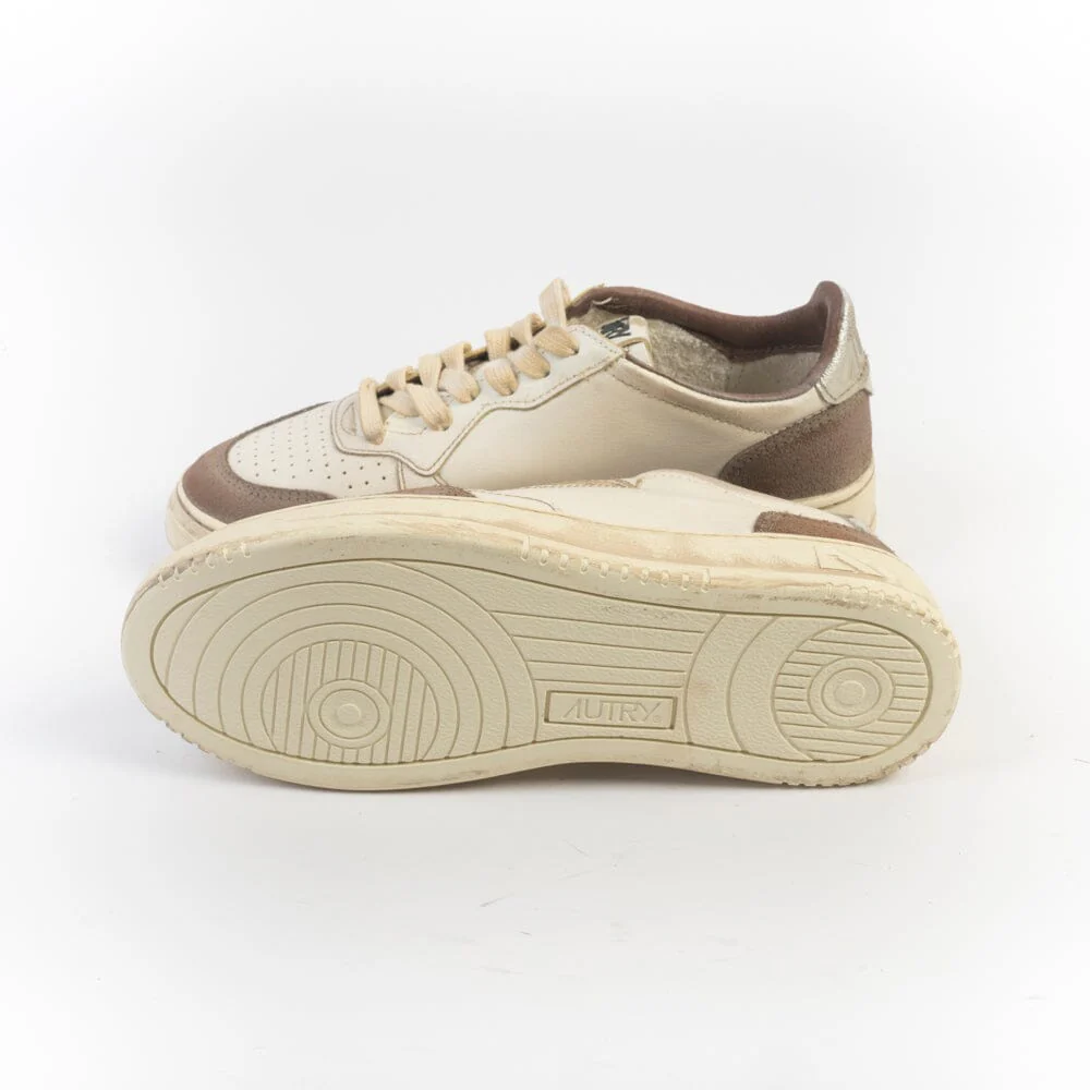 AUTRY - AVLW LS09 - Sneakers - Vintage Edition - Malva Argento - immagine 6