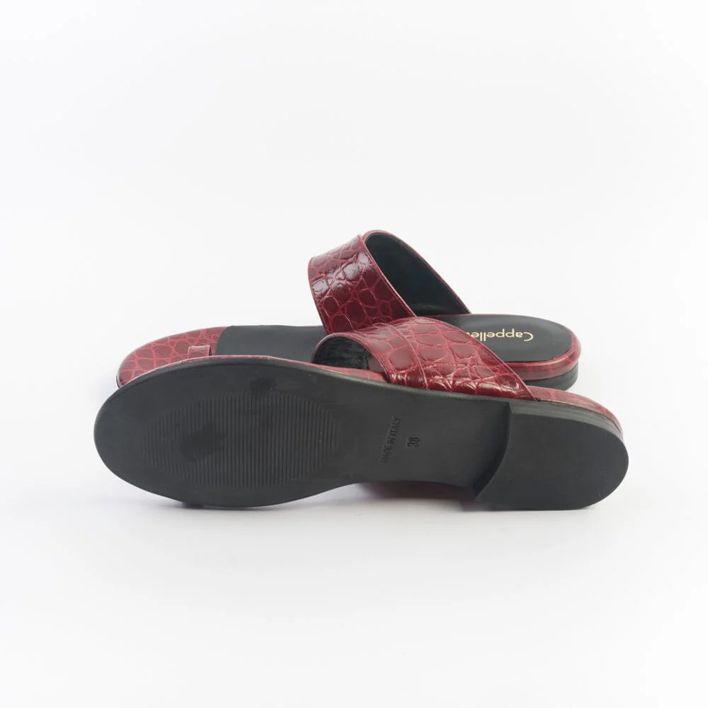CappellettoShop - Sandali Bassi - 504 - Infradito - Rosso - immagine 8