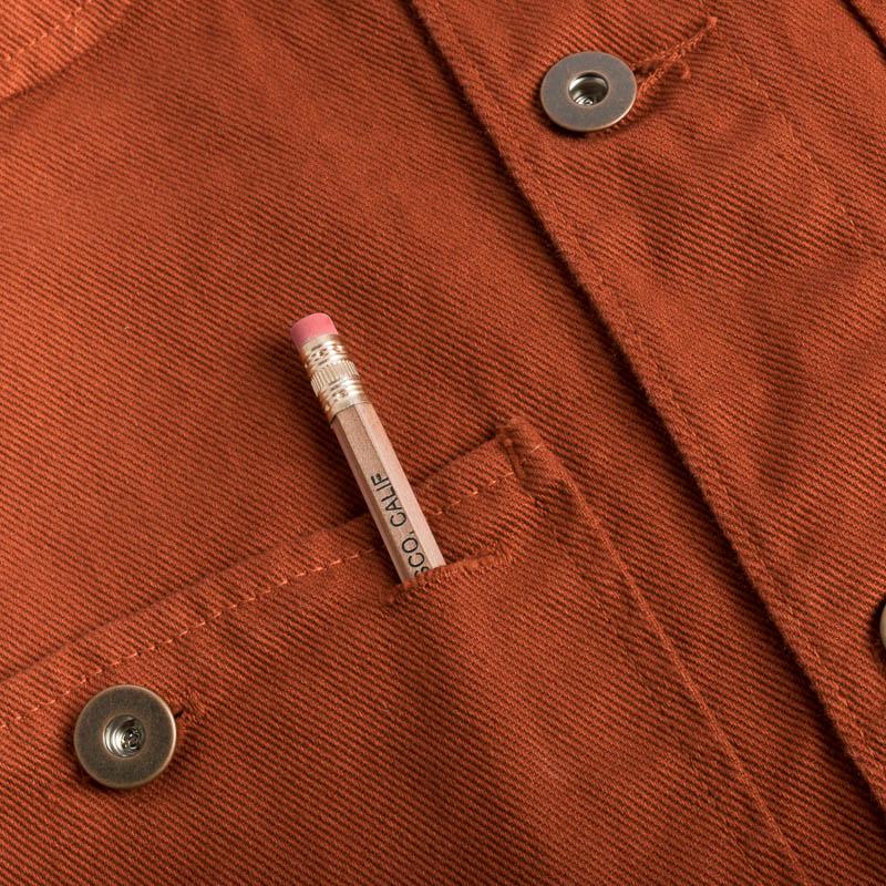 TELLASON - Coverall Jacket - Dyed Orange - immagine 9