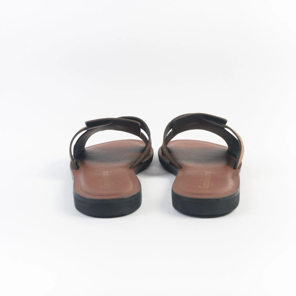 CappellettoShop - Sandali Bassi - 501 - Castagna Moka - immagine 5