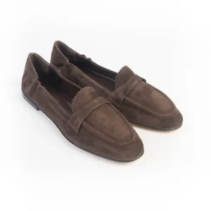 POMME D'OR - Mocassino 1232 - Camoscio Espresso