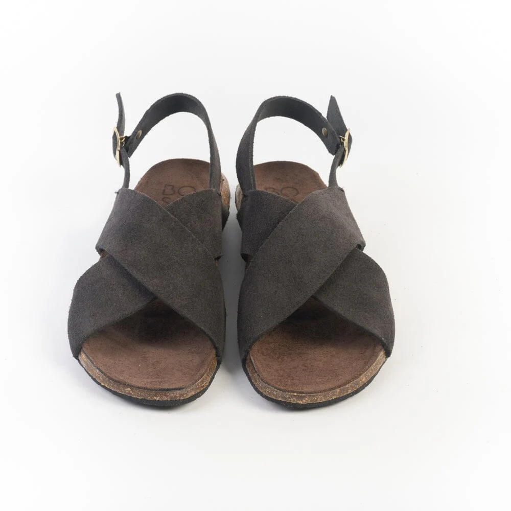 BOSABO - Sandali bassi - 396 - Moka - immagine 3